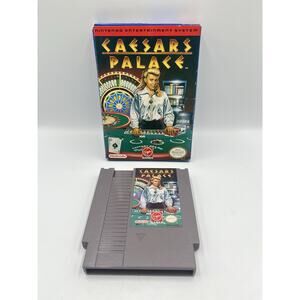 Caesars Palace (Nintendo Entertainment System, NES) With Original Box & Foam